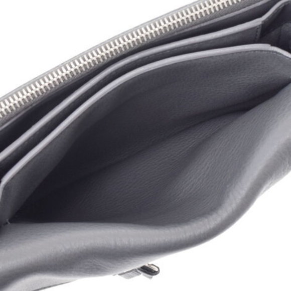 BALENCIAGA Paper Triple XS Grey Calf Shoulder Bag - Picture 10 of 12